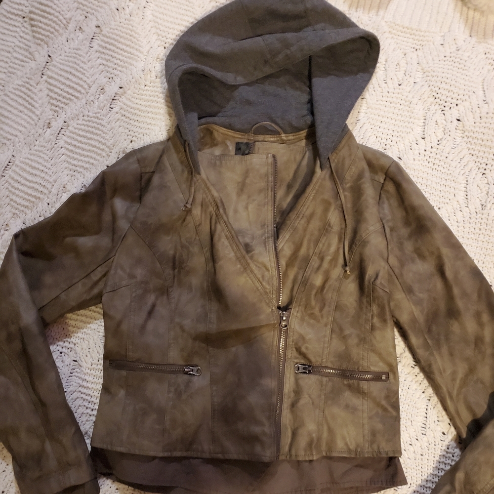 Vegan Leather Jacket